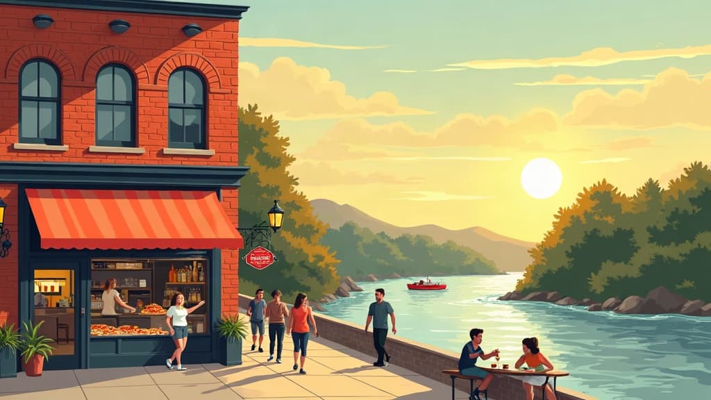Editorial illustration: Best Pizza in Paducah