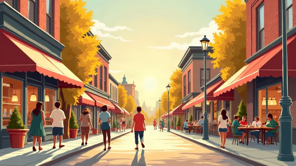 Editorial illustration: Kid-Friendly Restaurants in Paducah