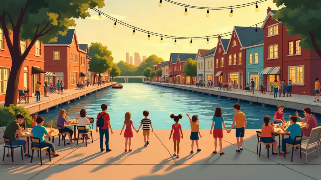 Editorial illustration: Indoor Activities for Kids in Paducah