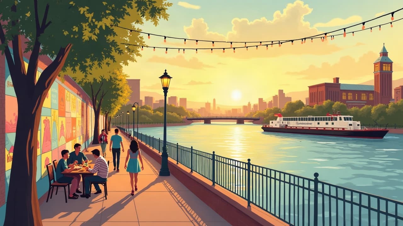 Editorial illustration: Paducah, KY vs Nashville, TN: Which is the Better Place to Live?