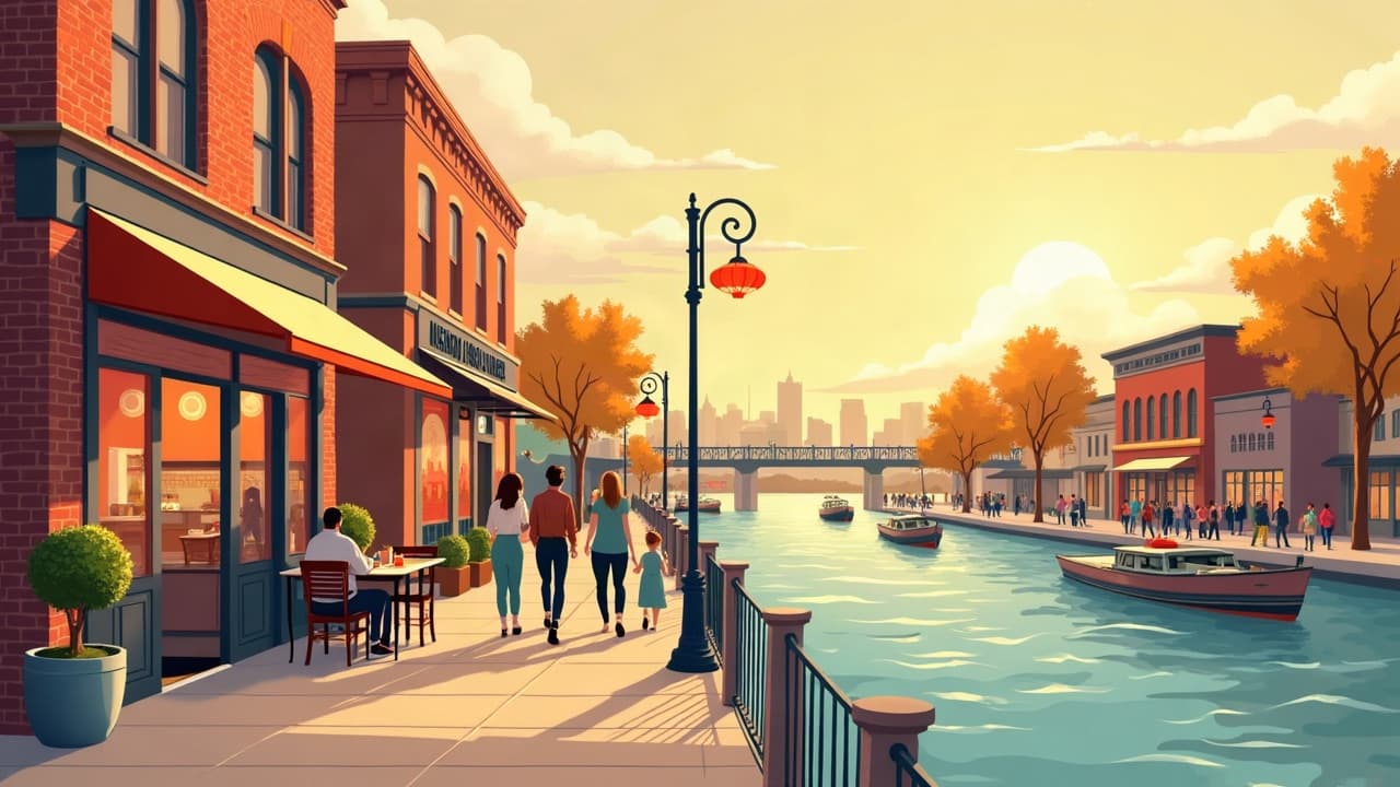 Editorial illustration: Best Asian Restaurants in Paducah
